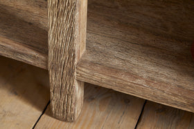 Ibo Reclaimed Wood 4 Drawer Console Table - Natural