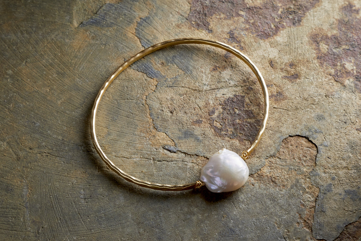 Parahu Pearl Bracelet - White