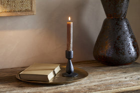 Suba Candle Holder - Black
