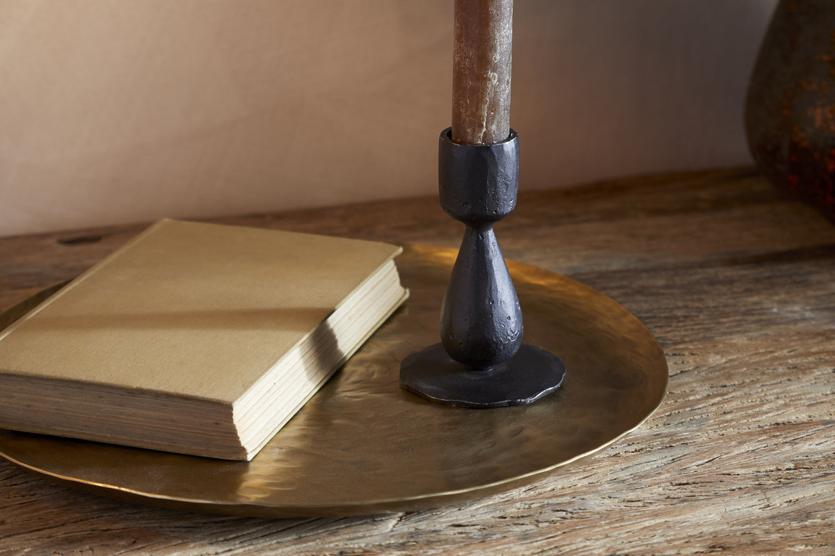 Suba Candle Holder - Black