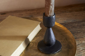 Suba Candle Holder - Black