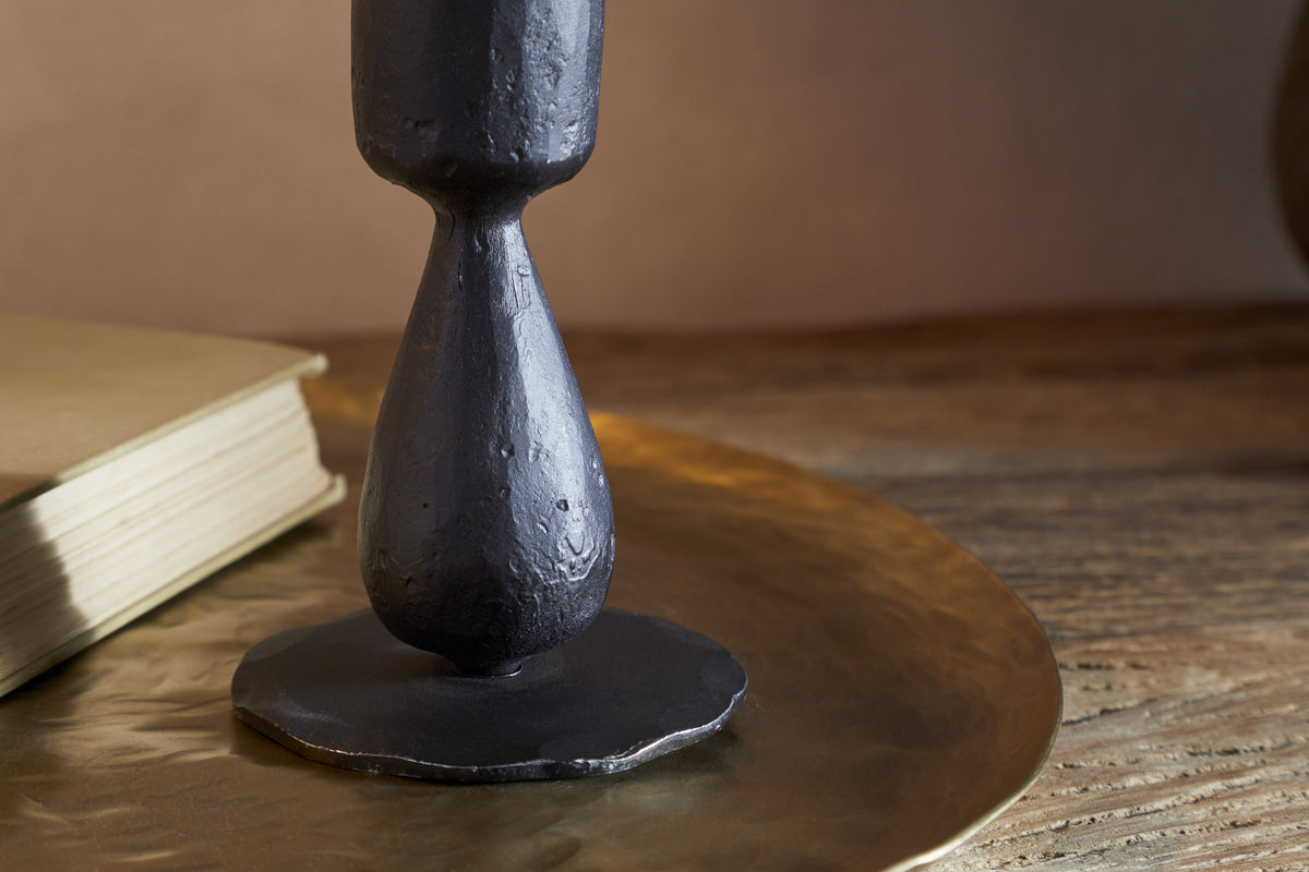 Suba Candle Holder - Black