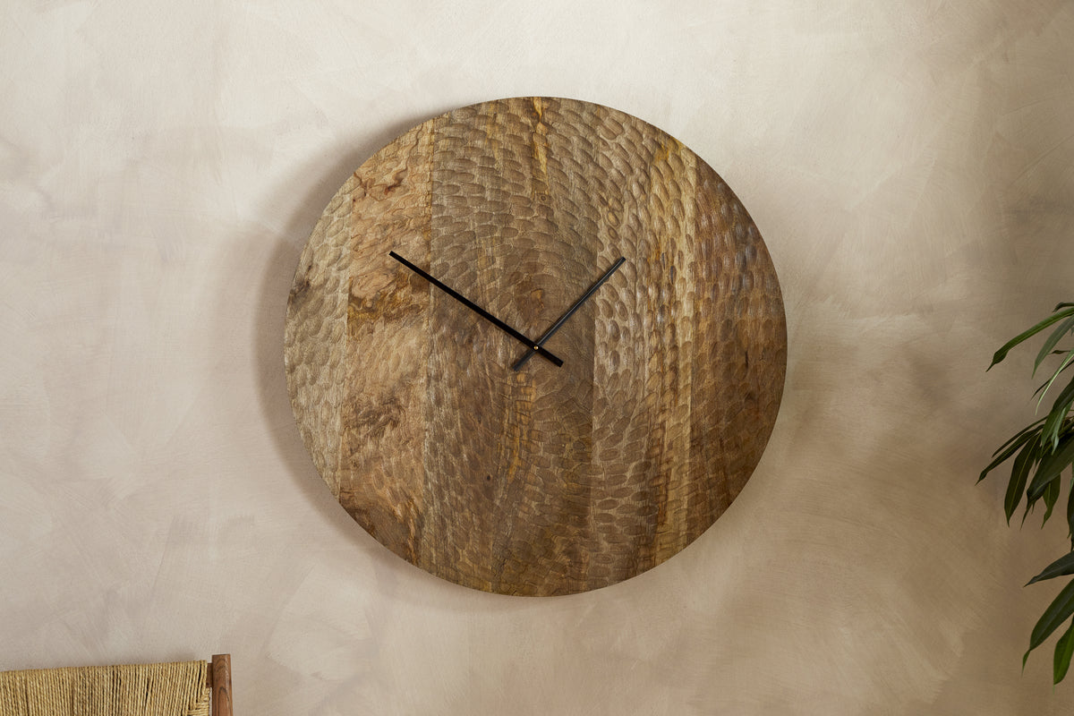 Shahar Clock - Brown