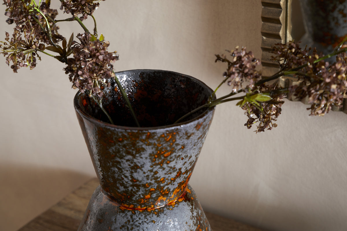 Brija Vase - Brown
