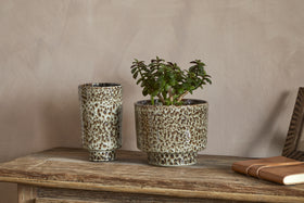 Uzuri Planter - Brown - Wide