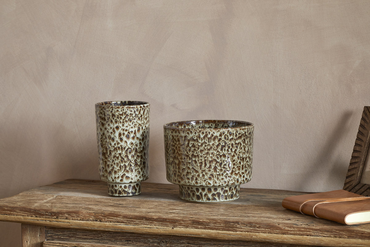 Uzuri Vase - Brown - Tall