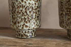 Uzuri Planter - Brown - Wide