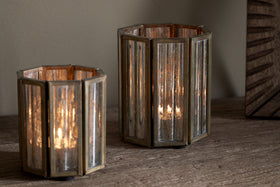 Tyma Tealight Holder - Brass