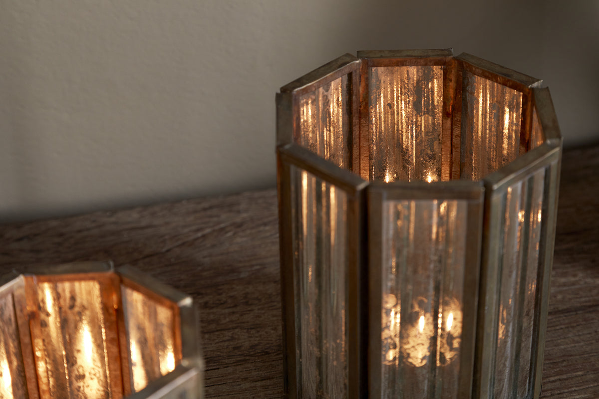 Tyma Tealight Holder - Brass