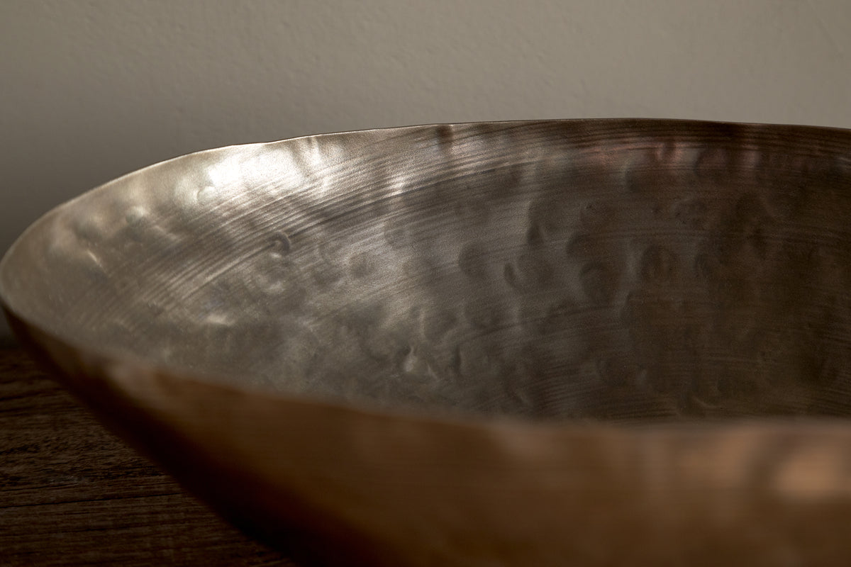 Malar Hammered Bowl - Brass