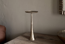 Lora Pillar Candle Holder - Brass