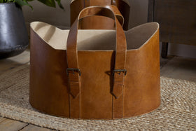Panasi Leather Storage - Tan