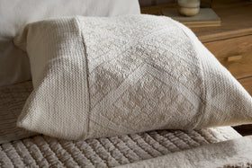 Girja Merino Cushion Cover - Cream - 65 x 65cm
