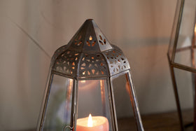 Nyiruan Lantern - Brass & Clear