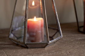 Nyiruan Lantern - Brass & Clear