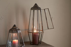 Nyiruan Lantern - Brass & Clear