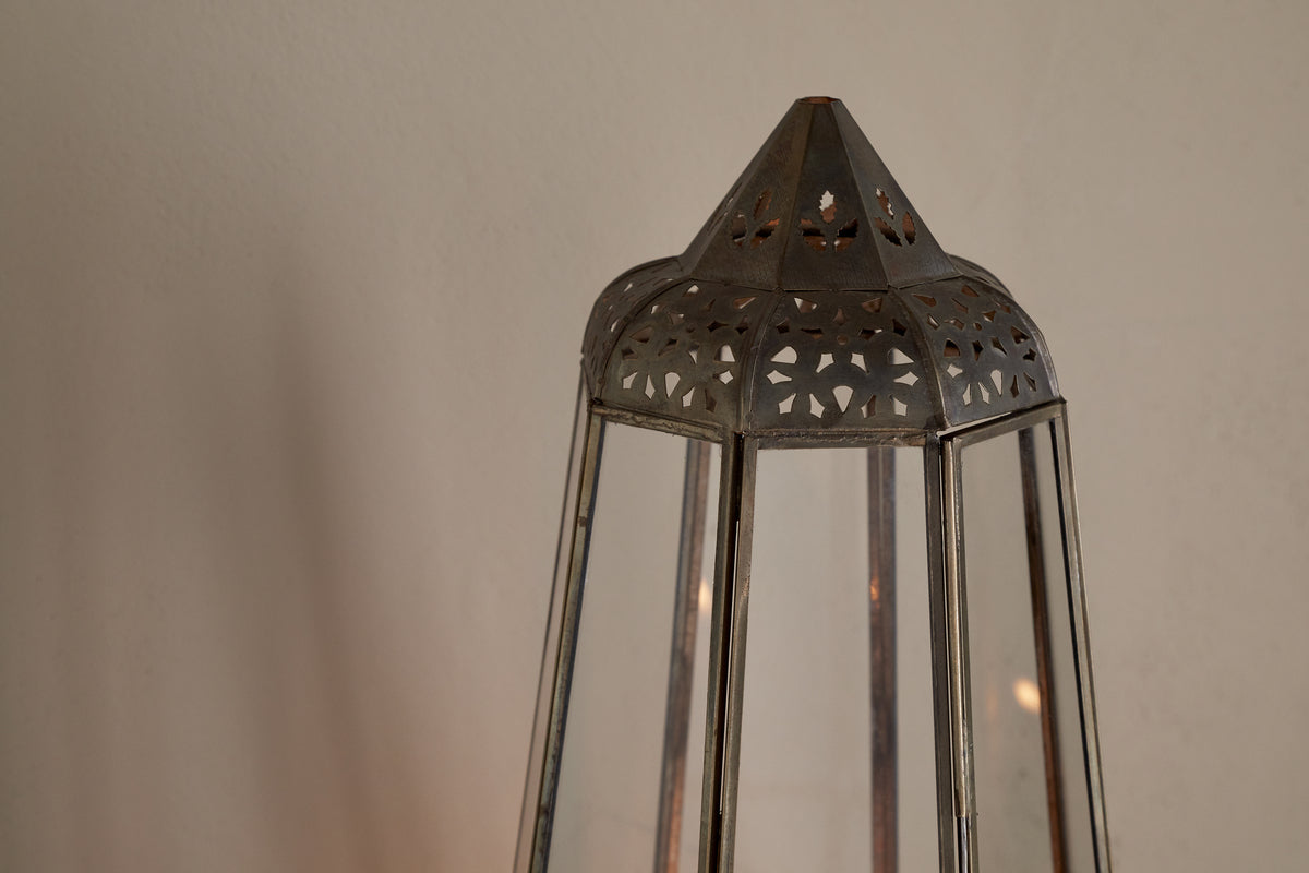 Nyiruan Lantern - Brass & Clear