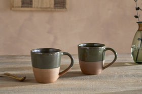 Mali Mug - Forest Green - Large (Set of 2)