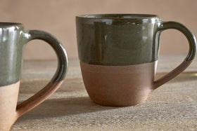 Mali Mug - Forest Green - Large (Set of 2)