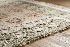 Erin Wool & Jute Rug - Natural & Grey - 150 x 240cm