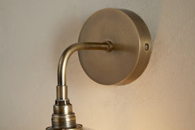 Otoro Recycled Glass Wall Light - Clear