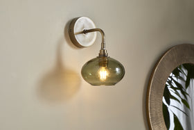 Otoro Recycled Glass Wall Light - Green
