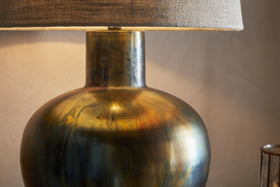 Higala Antique Table Lamp Base - Burnished Bronze