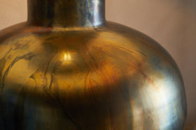 Higala Antique Table Lamp Base - Burnished Bronze
