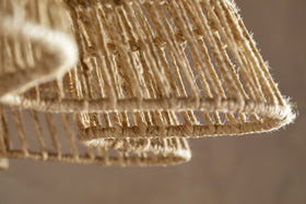 Tudai Woven Jute Pendant - Natural