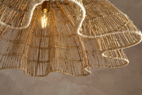 Tudai Woven Jute Pendant - Natural