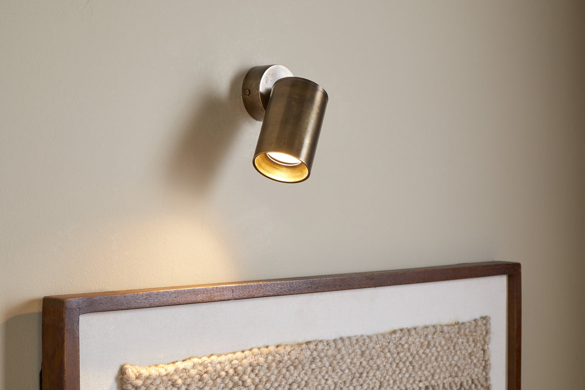 Boni Directional Spot Light - Aged Antique Brass