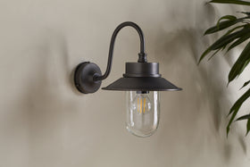 Alwar Outdoor Wall Light - Antique Bronze