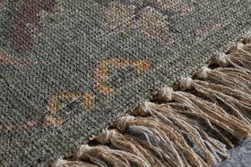 Okuta Jute Heirloom Rug - Olive Green - 150 x 240cm