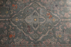 Okuta Jute Heirloom Rug - Olive Green - 150 x 240cm