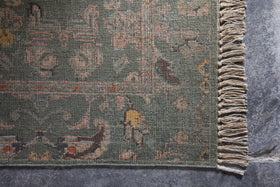 Okuta Jute Heirloom Rug - Olive Green - 150 x 240cm