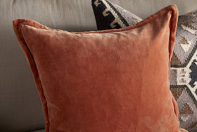 Menmai Velvet Cushion Cover - Cinnamon - 50 x 50cm