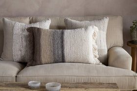 Icai Ombre Cushion Cover - Mocha - 60 x 40cm