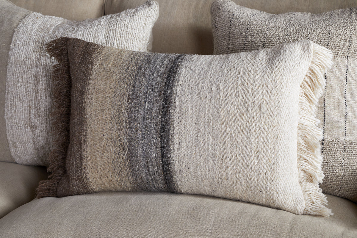 Icai Ombre Cushion Cover - Mocha - 60 x 40cm