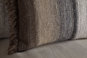 Icai Ombre Cushion Cover - Mocha - 60 x 40cm