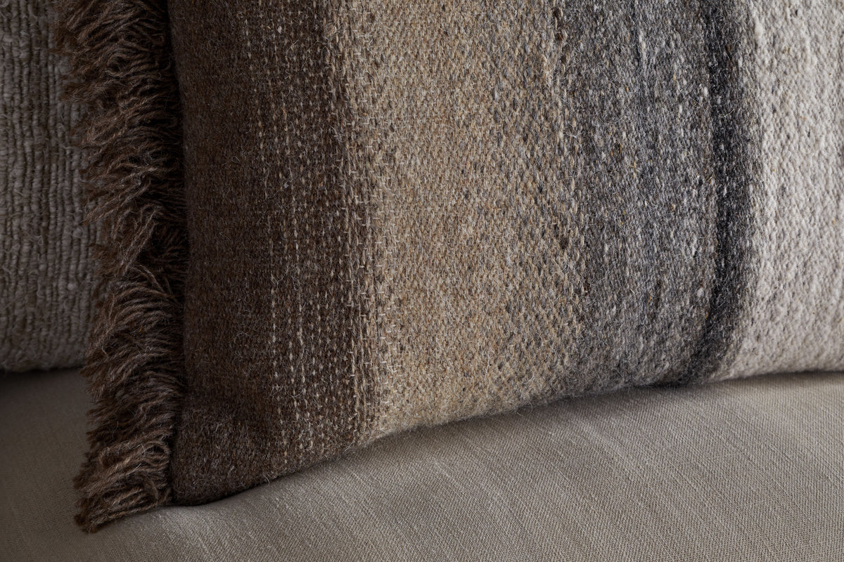 Icai Ombre Cushion Cover - Mocha - 60 x 40cm