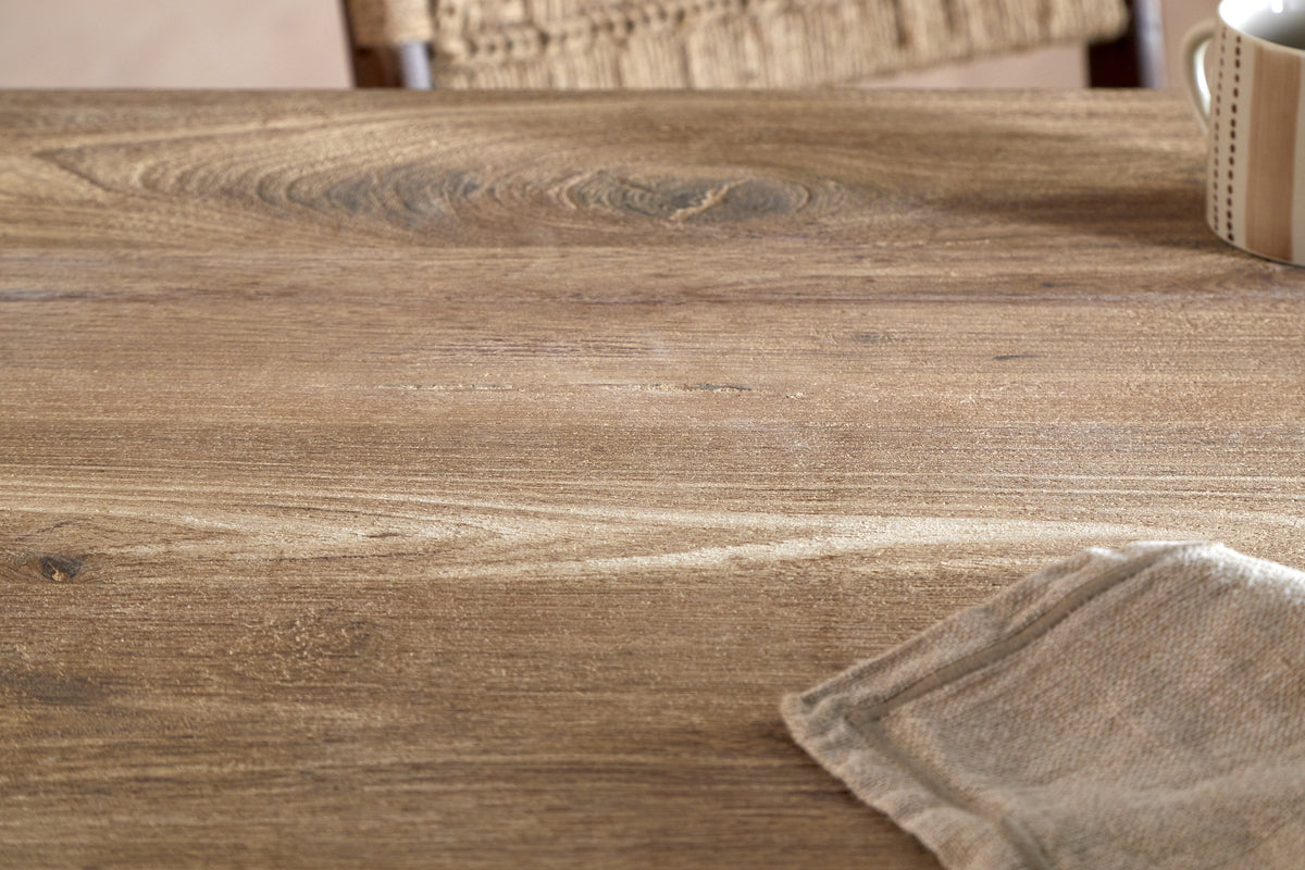 Tivu Reclaimed Wood Kitchen Island - Natural