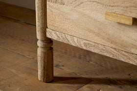 Sri Mango Wood Chest of Drawers - Natural