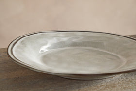 Pedra Side Plate - Pewter