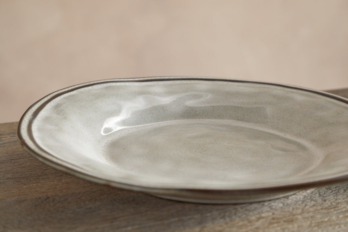 Pedra Side Plate - Pewter