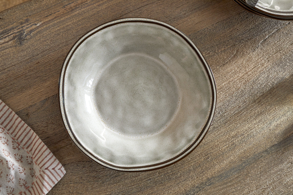 Pedra Side Plate - Pewter