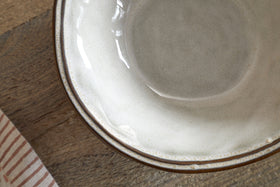 Pedra Cereal Bowl - Pewter