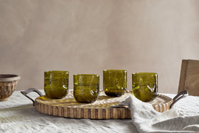 Chandani Tumbler - Green - Short (Set of 4)