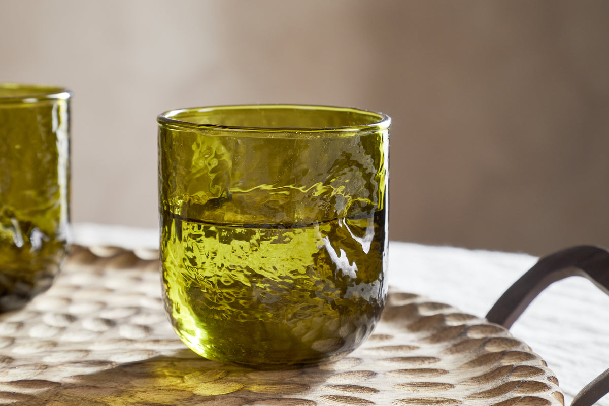 Chandani Tumbler - Green - Short (Set of 4)