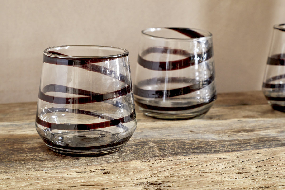 Nadia Tumbler - Mocha - (Set of 4)