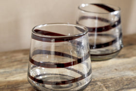 Nadia Tumbler - Mocha - (Set of 4)